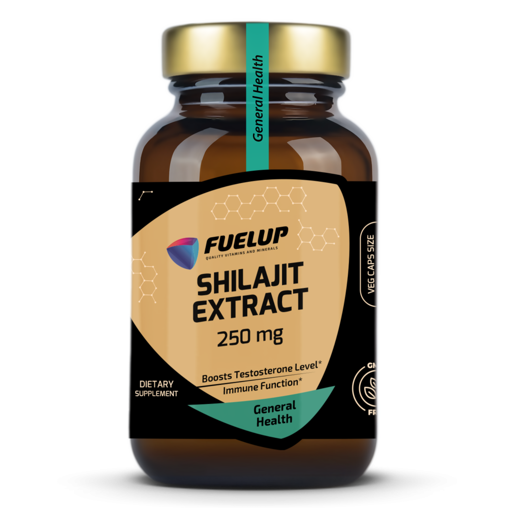Fuel Up USA Shilajit Extract 250 mg, 60 veg caps
