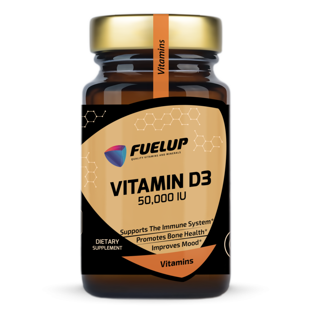 Fuel Up USA Vitamin D3 50000 IU, 50 softgels